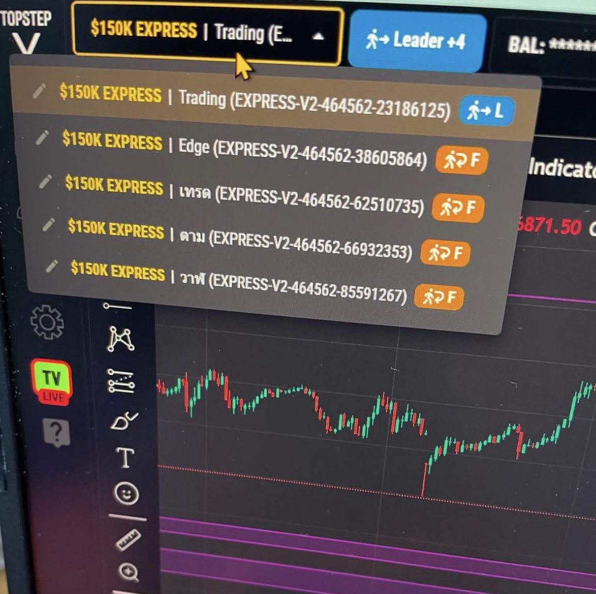 Prop firm payout screenshot 1